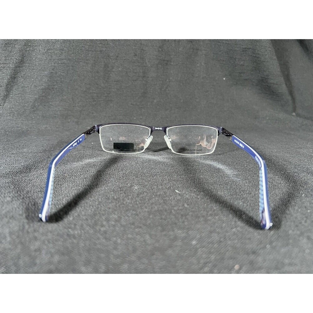 Tony Hawk Eye Glasses TH528-3 Blue Half Frame 54-18-140 FRAMES ONLY - Picture 5 of 8